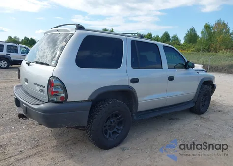 2003 Dodge Durango Sport/Sxt from USA, damaged, VIN 1D4HS38N33F530014